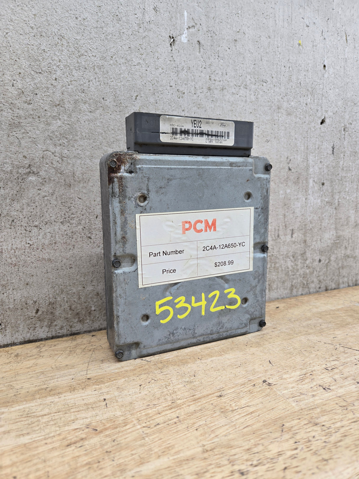 2002 Ford F250 F350 F450 F550 6.8L Triton PCM YEU2 / 2C4A-12A650-YC