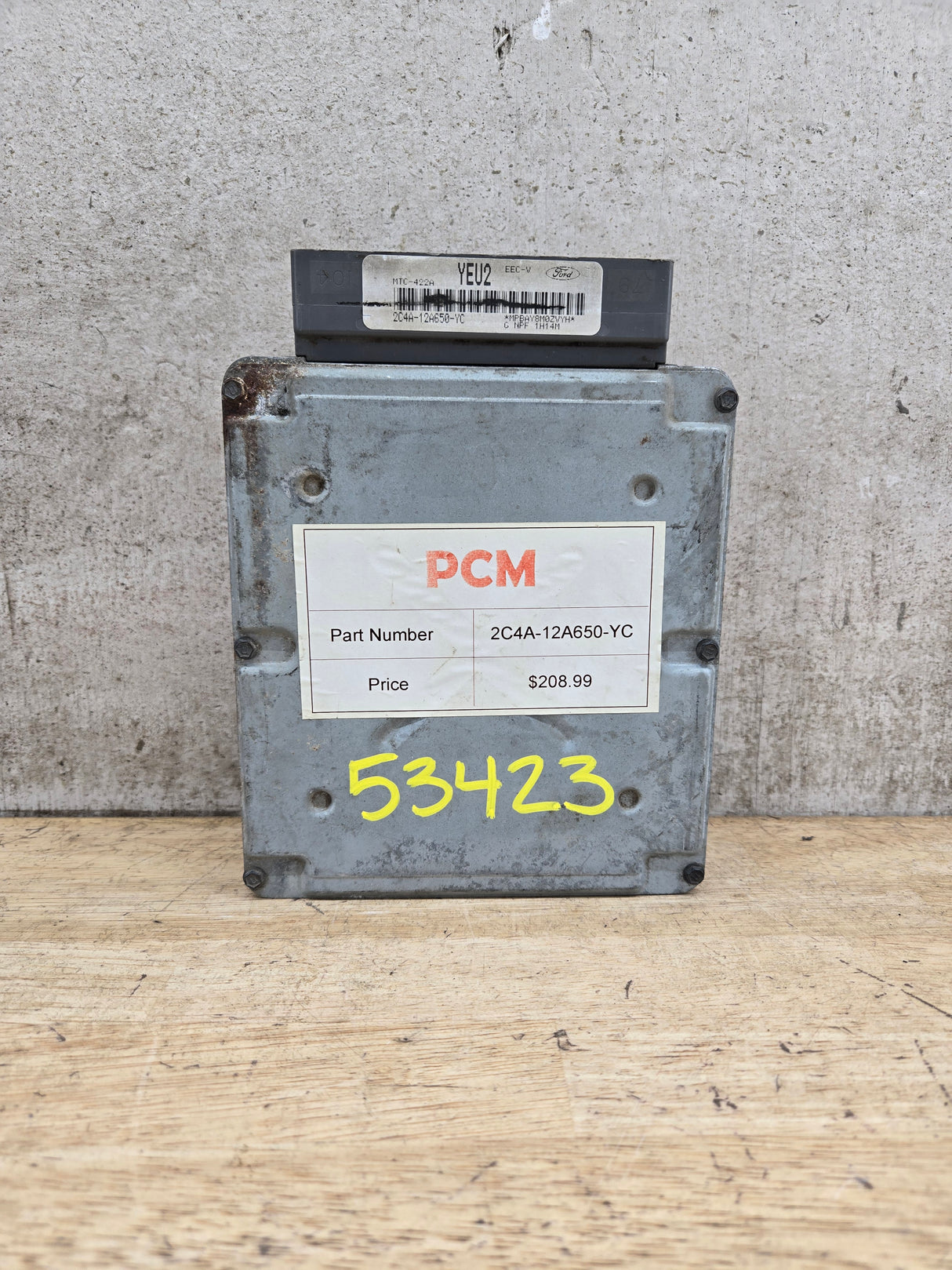 2002 Ford F250 F350 F450 F550 6.8L Triton PCM YEU2 / 2C4A-12A650-YC