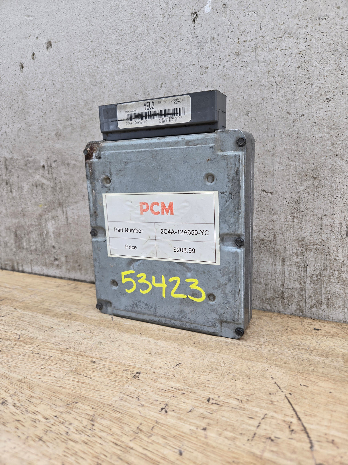 2002 Ford F250 F350 F450 F550 6.8L Triton PCM YEU2 / 2C4A-12A650-YC