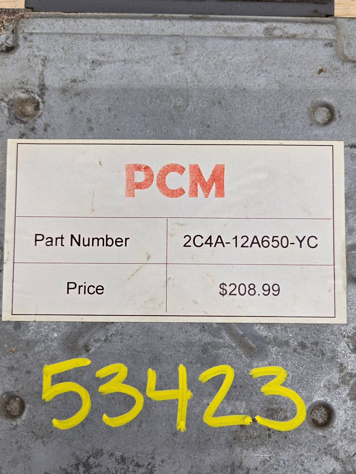 2002 Ford F250 F350 F450 F550 6.8L Triton PCM YEU2 / 2C4A-12A650-YC