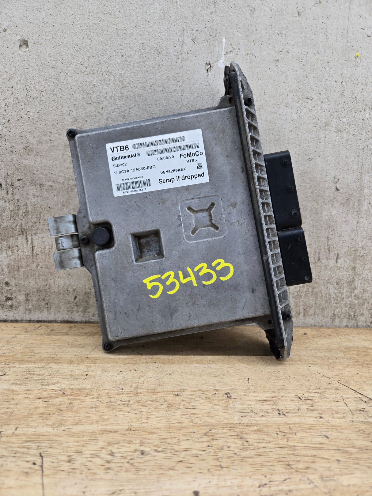 2009-2010 Ford F250 F350 F450 F550 6.4L PCM VTB6 / 8C3A-12A650-EBG