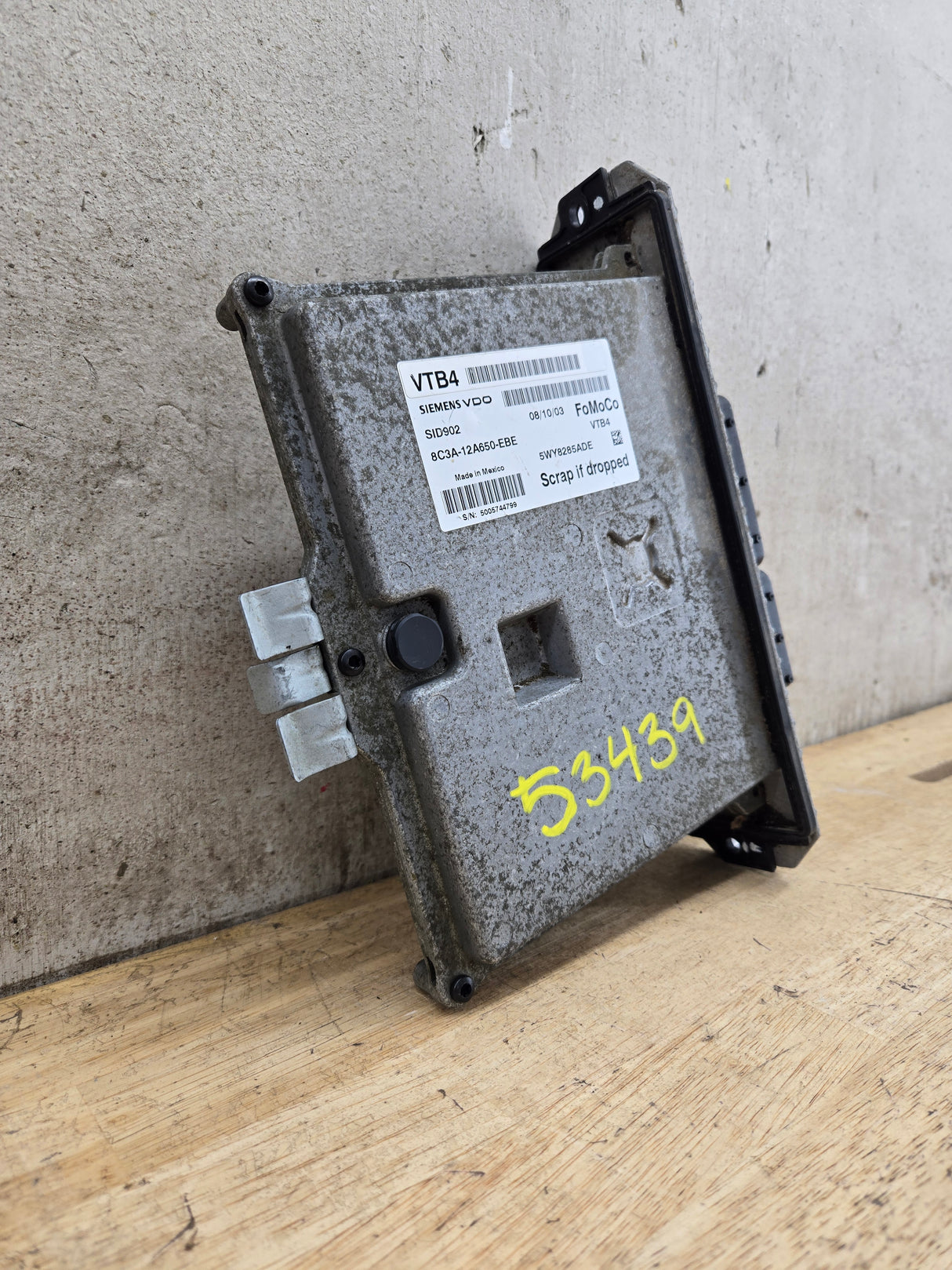 2009 Ford F250 F350 F450 F550 6.4L PCM VTB4 / 8C3A-12A650-EBE