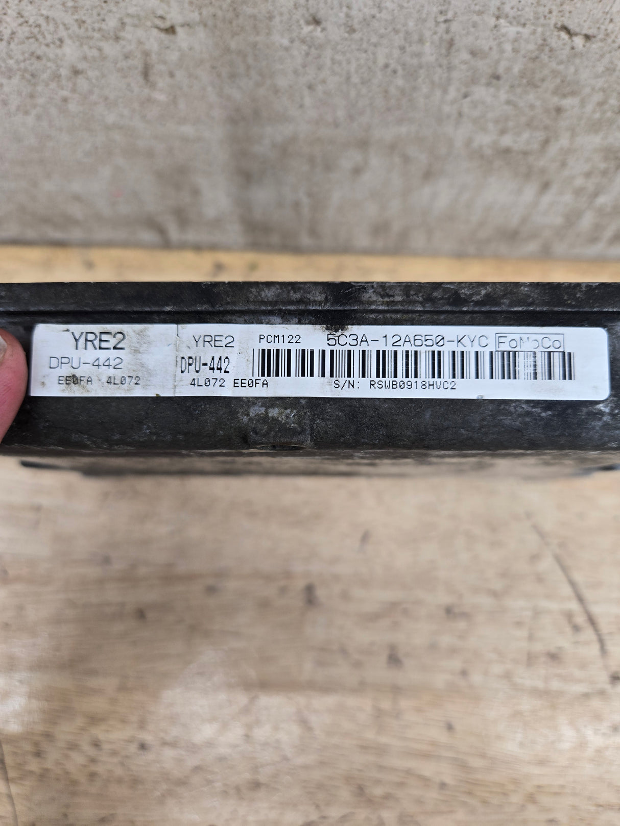 2005-2007 Ford F250 F350 F450 F550 6.0L PCM YRE2 / 5C3A-12A650-KYC