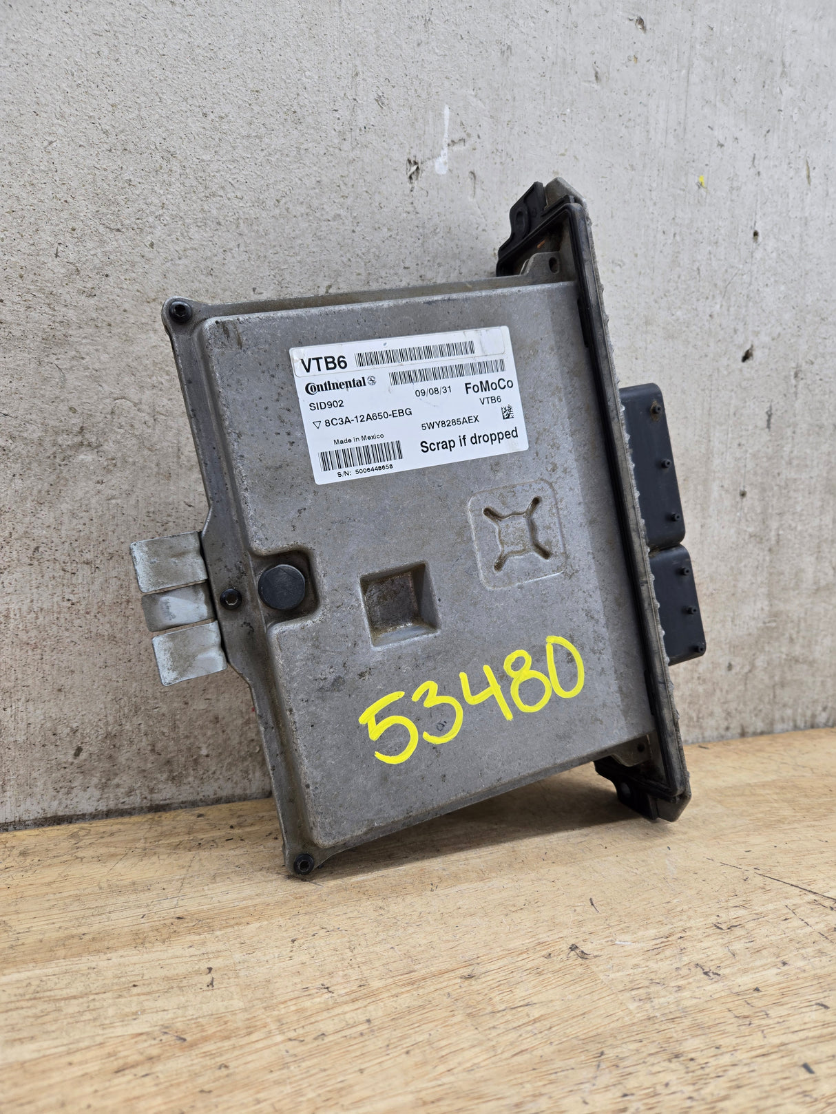 2009-2010 Ford F250 F350 F450 F550 6.4L PCM VTB6 / 8C3A-12A650-EBG