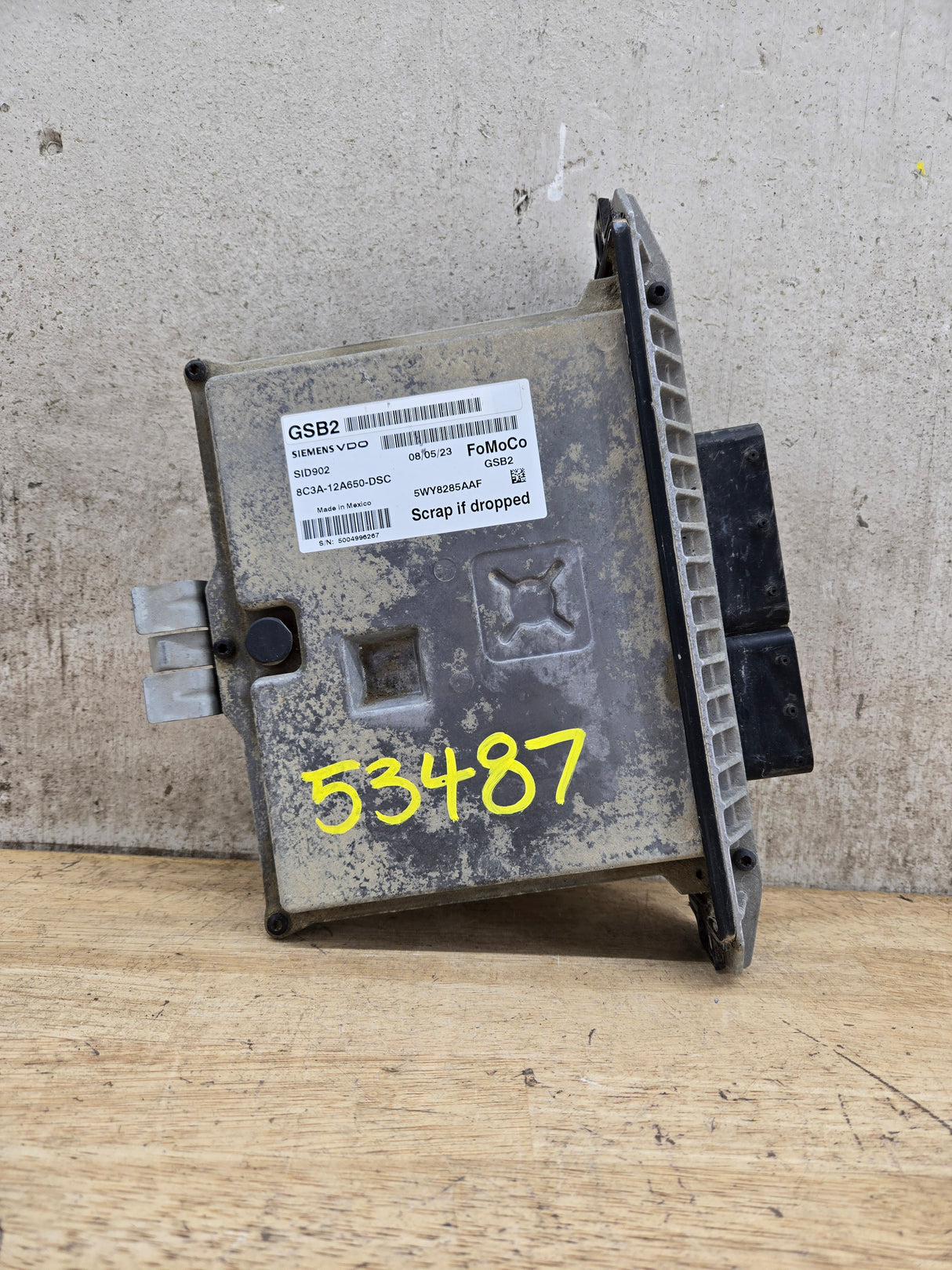 2008 Ford F250 F350 F450 F550 6.4L PCM GSB2 / 8C3A-12A650-DSC