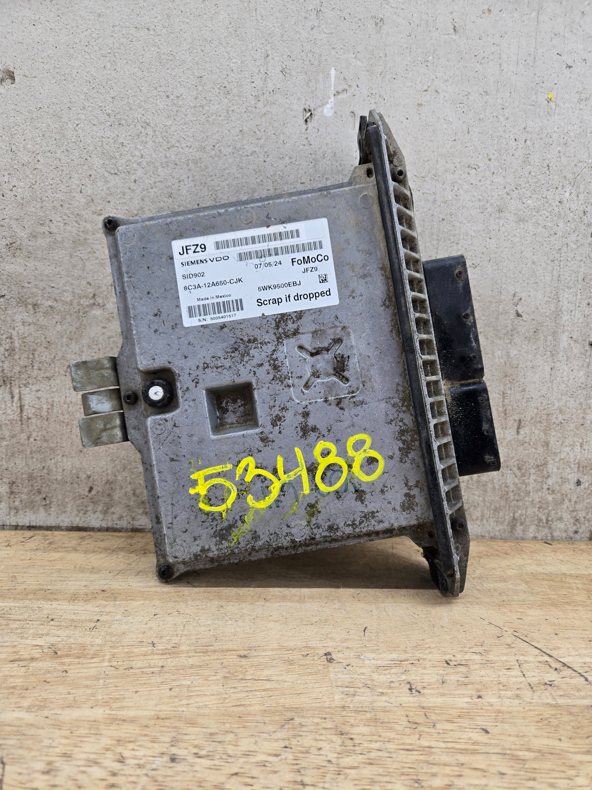 2008 Ford F250 F350 F450 F550 6.4L PCM JFZ9 / 8C3A-12A650-CJK
