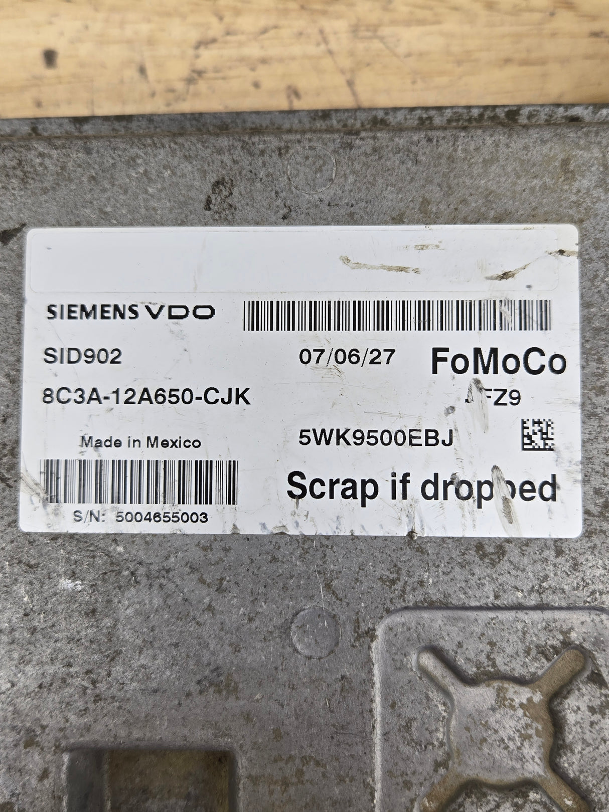 2008 Ford F250 F350 F450 F550 6.4L PCM JFZ9 / 8C3A-12A650-CJK