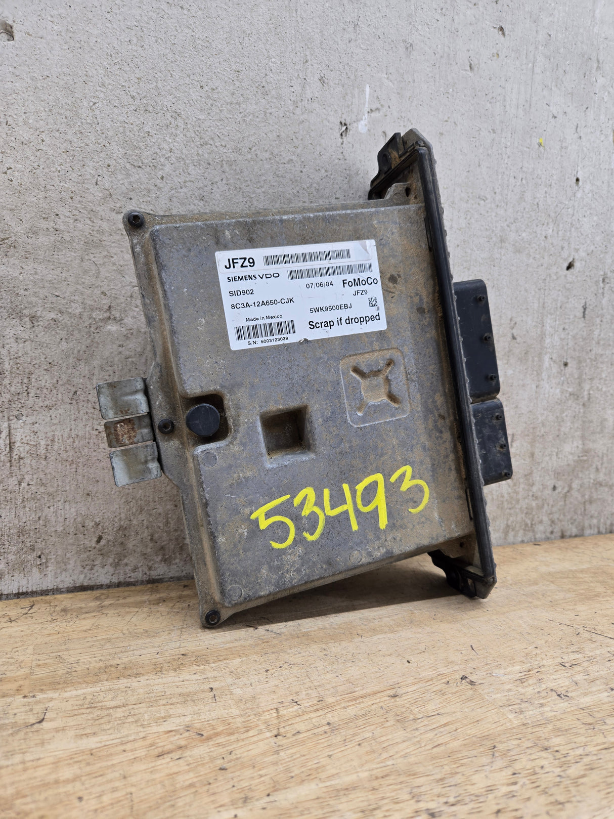 2008 Ford F250 F350 F450 F550 6.4L PCM JFZ9 / 8C3A-12A650-CJK