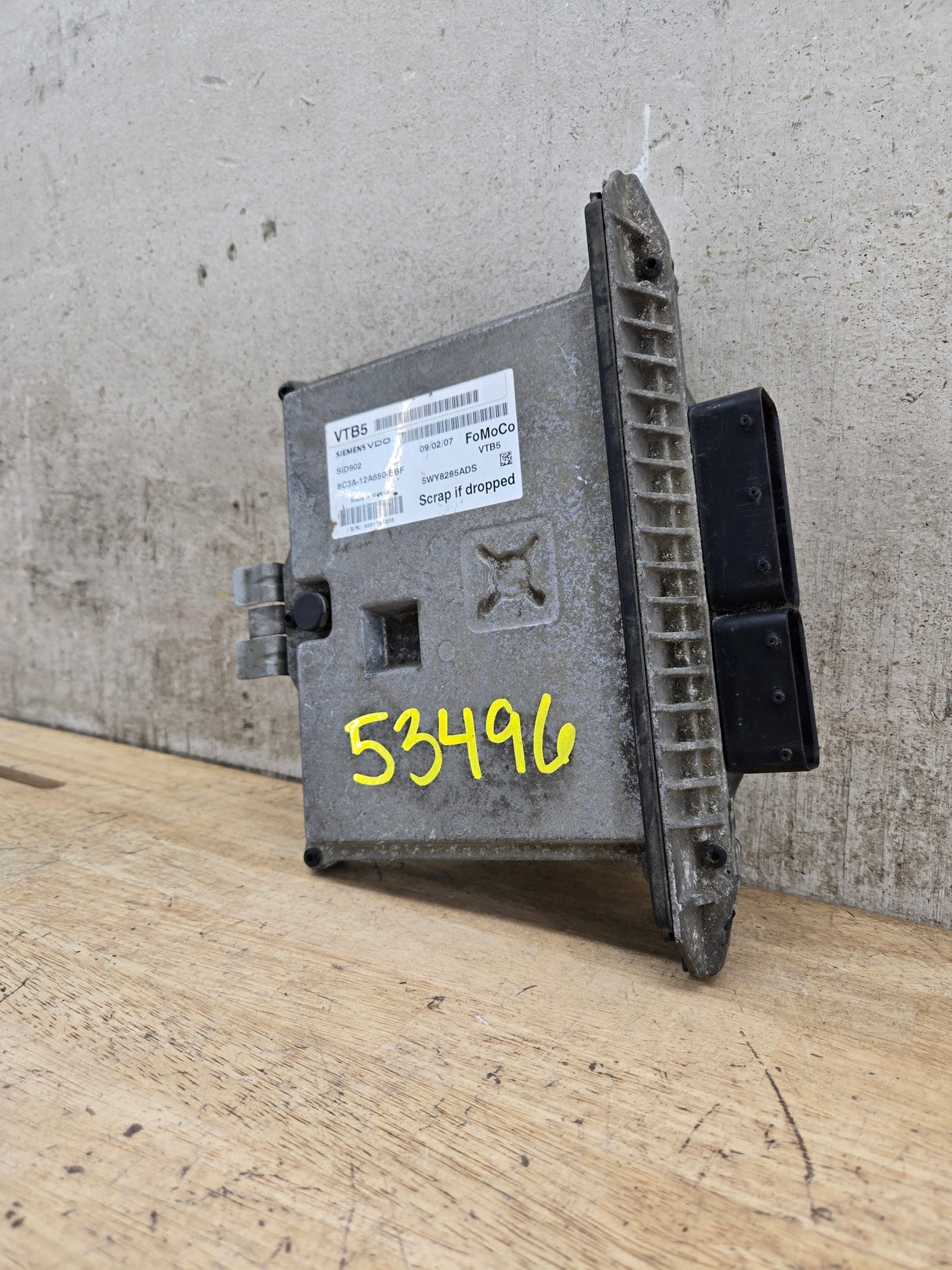 2009 Ford F250 F350 F450 F550 6.4L PCM VTB5 / 8C3A-12A650-EBF