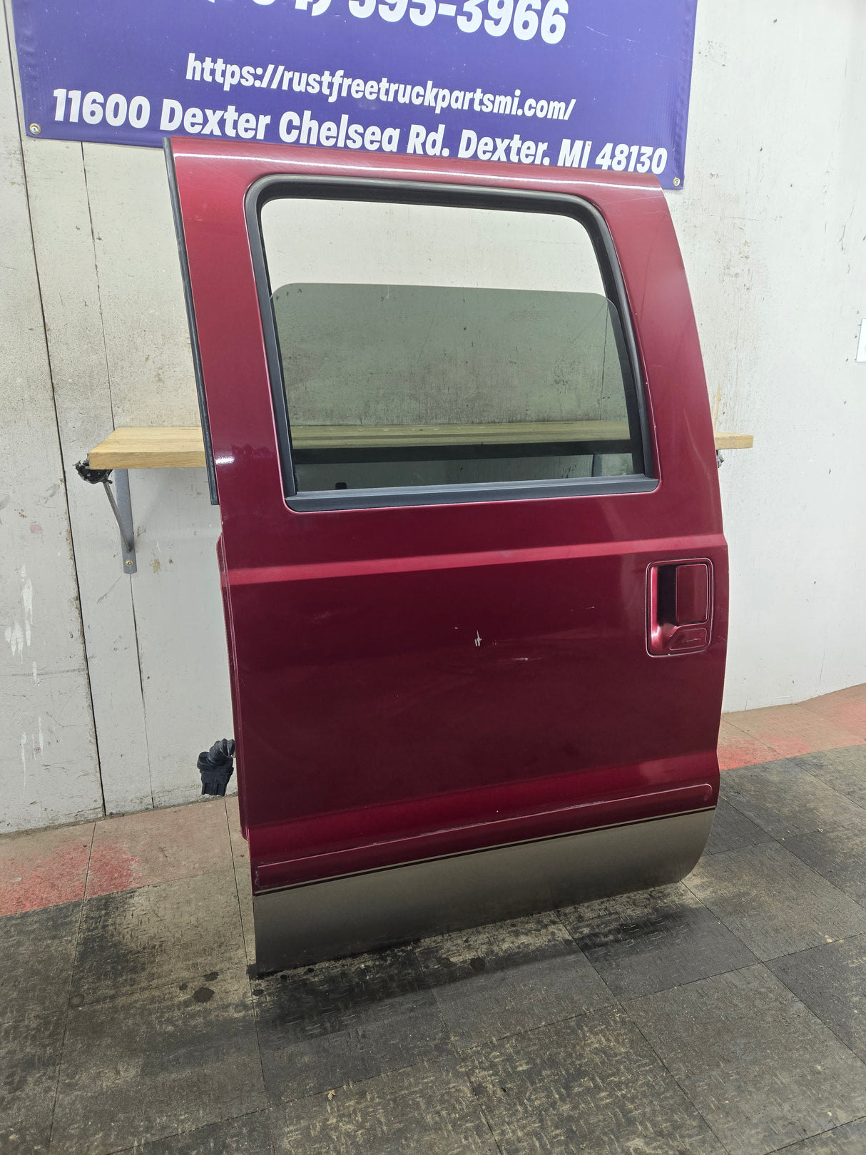 2012-2016 Ford Super Duty Driver Rear Door LH Crew Cab F250 F350 F450 F550