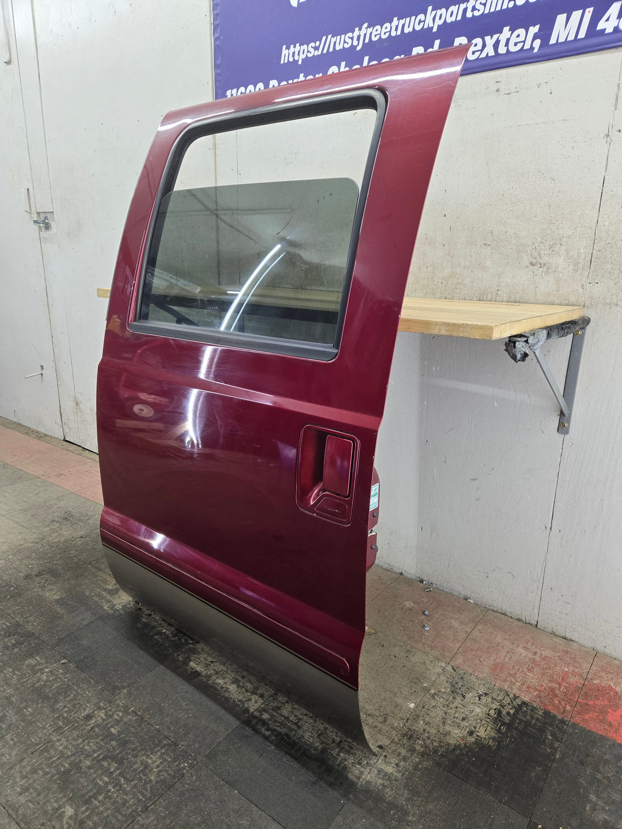 2012-2016 Ford Super Duty Driver Rear Door LH Crew Cab F250 F350 F450 F550