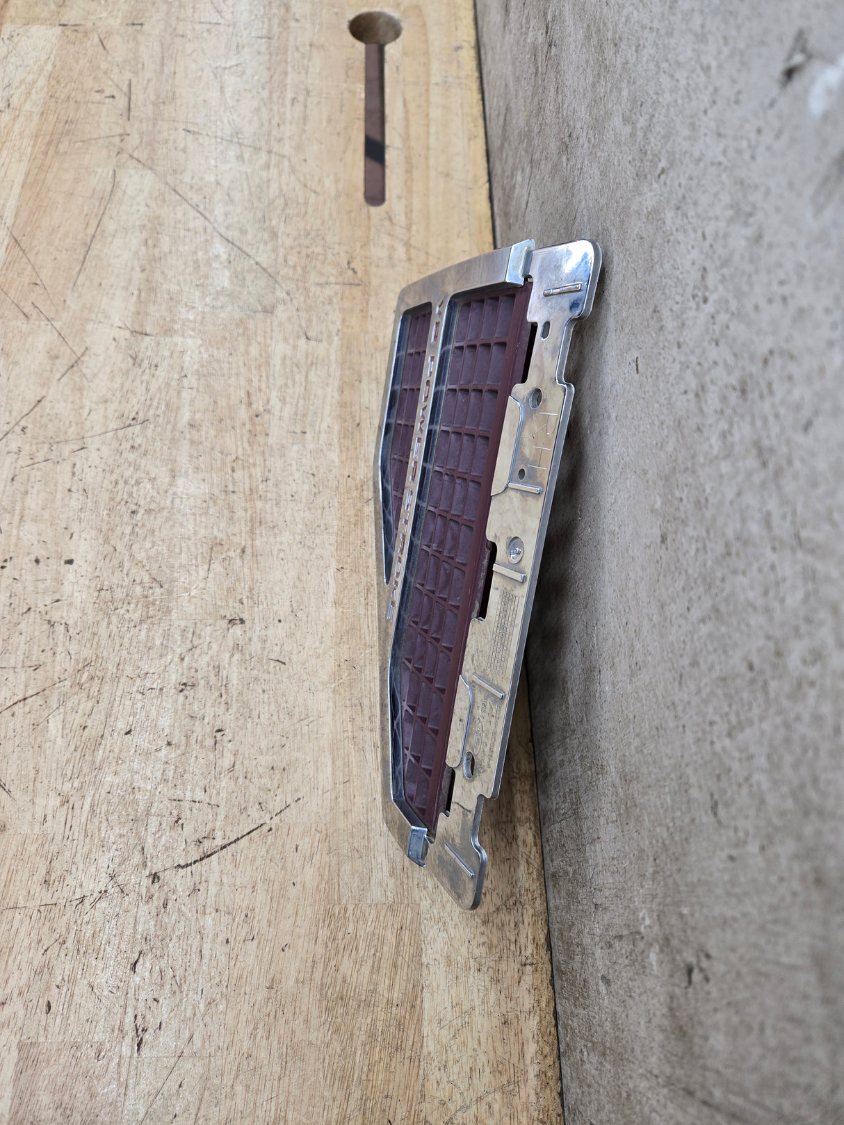 2008-2010 Ford Super Duty Fender Badge Emblem Passenger Side Power Stroke F250 F350 F450 F550