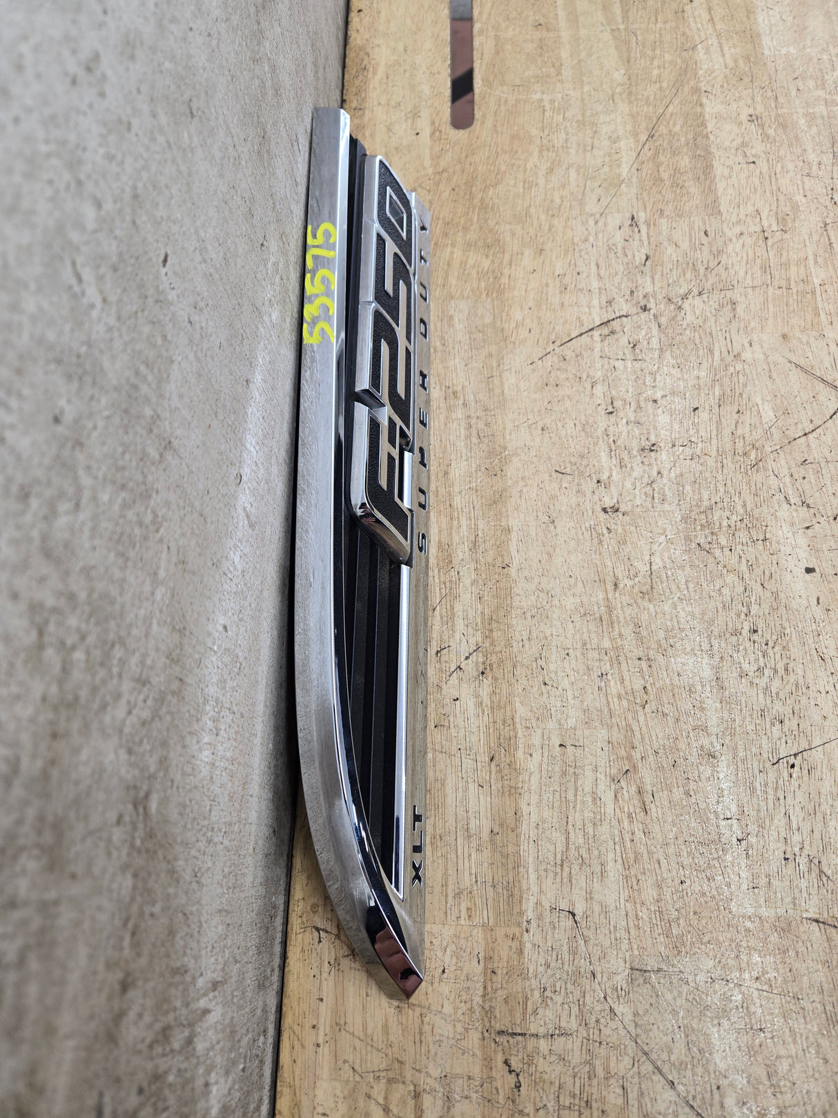 2011-2016 Ford Super Duty F250 Fender Badge Emblem Driver side LH