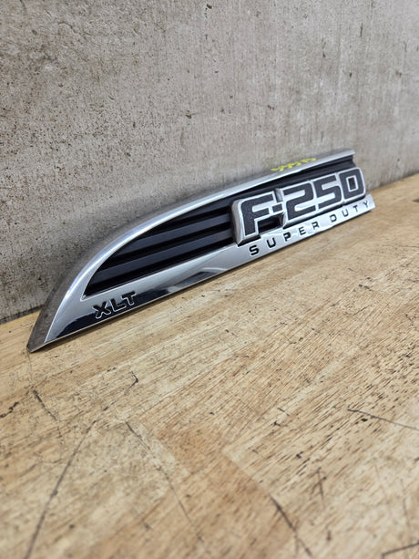 2011-2016 Ford Super Duty F250 Fender Badge Emblem Driver side LH