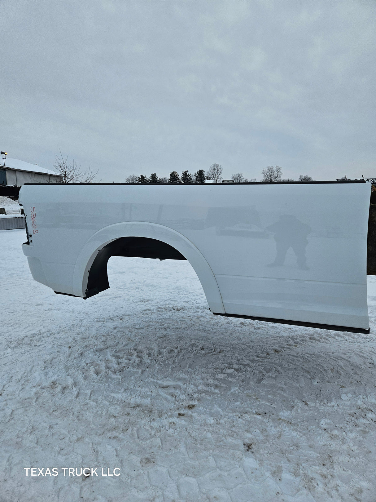 2019-2025 Dodge Ram 2500 3500 5th Gen 8' Long Truck Bed - White