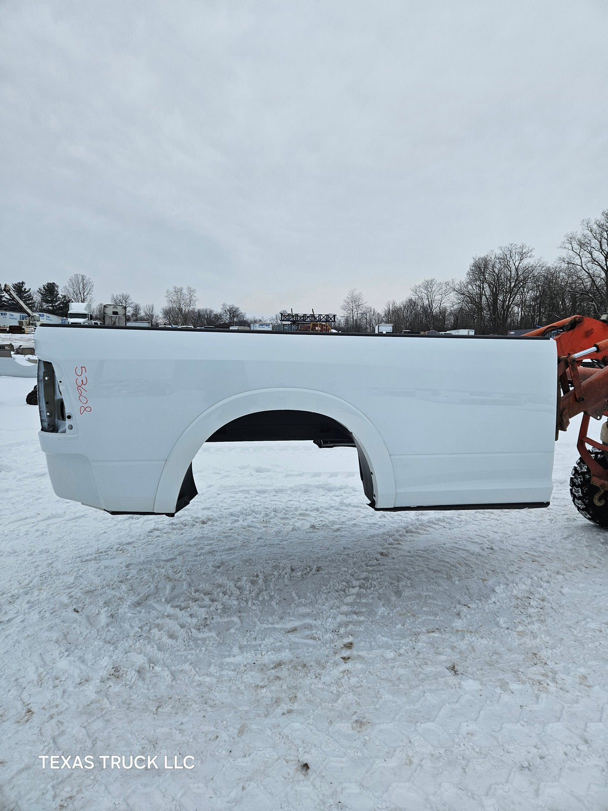 2019-2025 Dodge Ram 2500 3500 5th Gen 8' Long Truck Bed - White