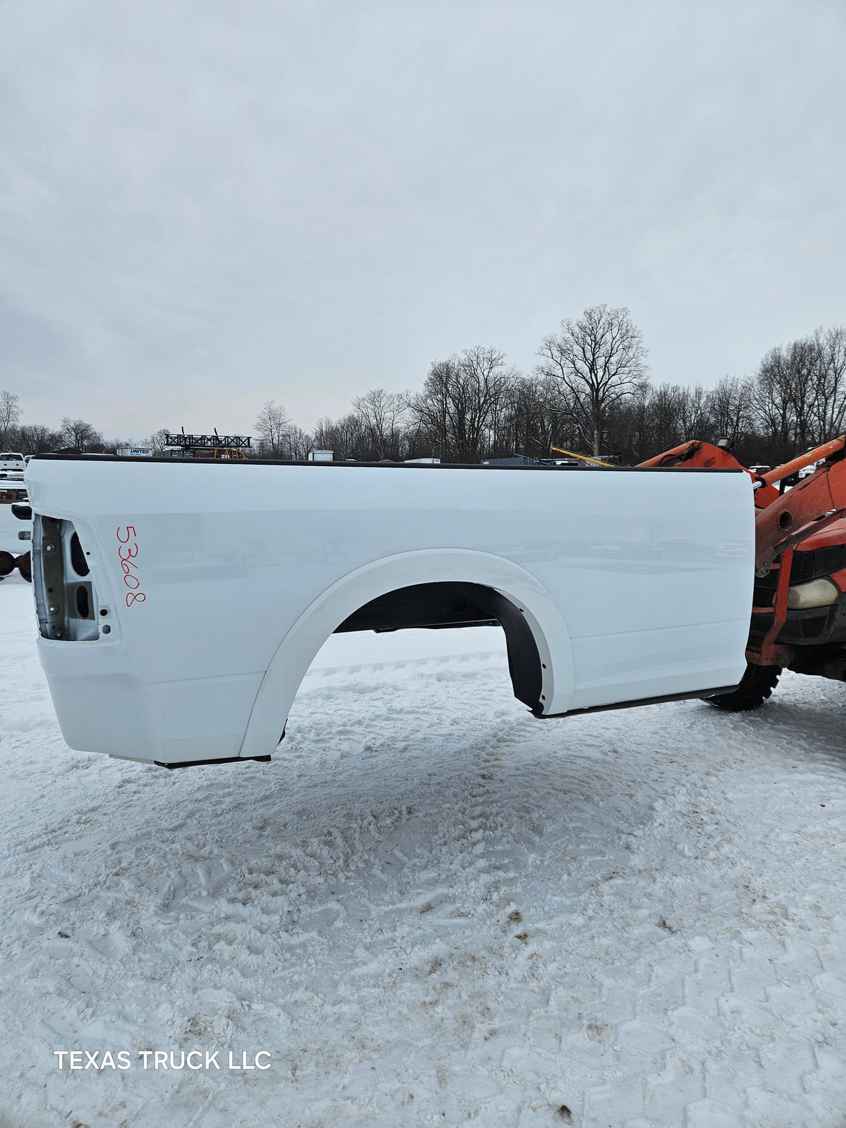 2019-2025 Dodge Ram 2500 3500 5th Gen 8' Long Truck Bed - White