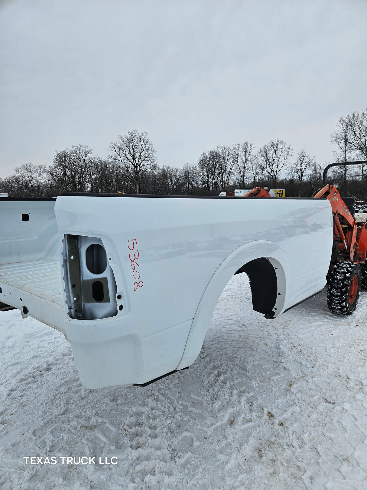 2019-2025 Dodge Ram 2500 3500 5th Gen 8' Long Truck Bed - White
