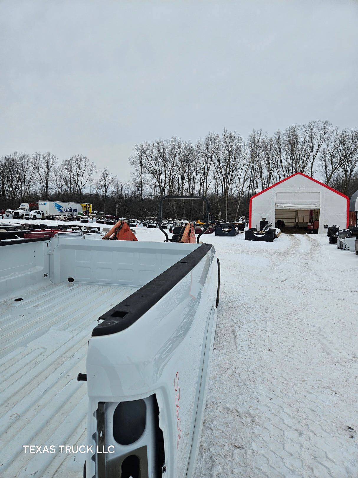 2019-2025 Dodge Ram 2500 3500 5th Gen 8' Long Truck Bed - White