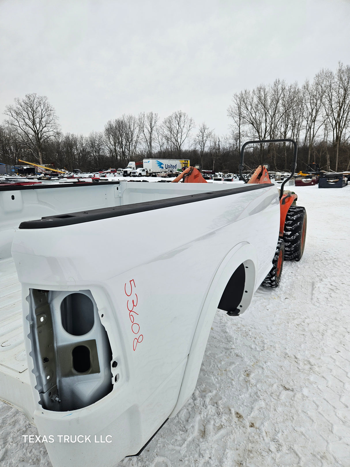 2019-2025 Dodge Ram 2500 3500 5th Gen 8' Long Truck Bed - White