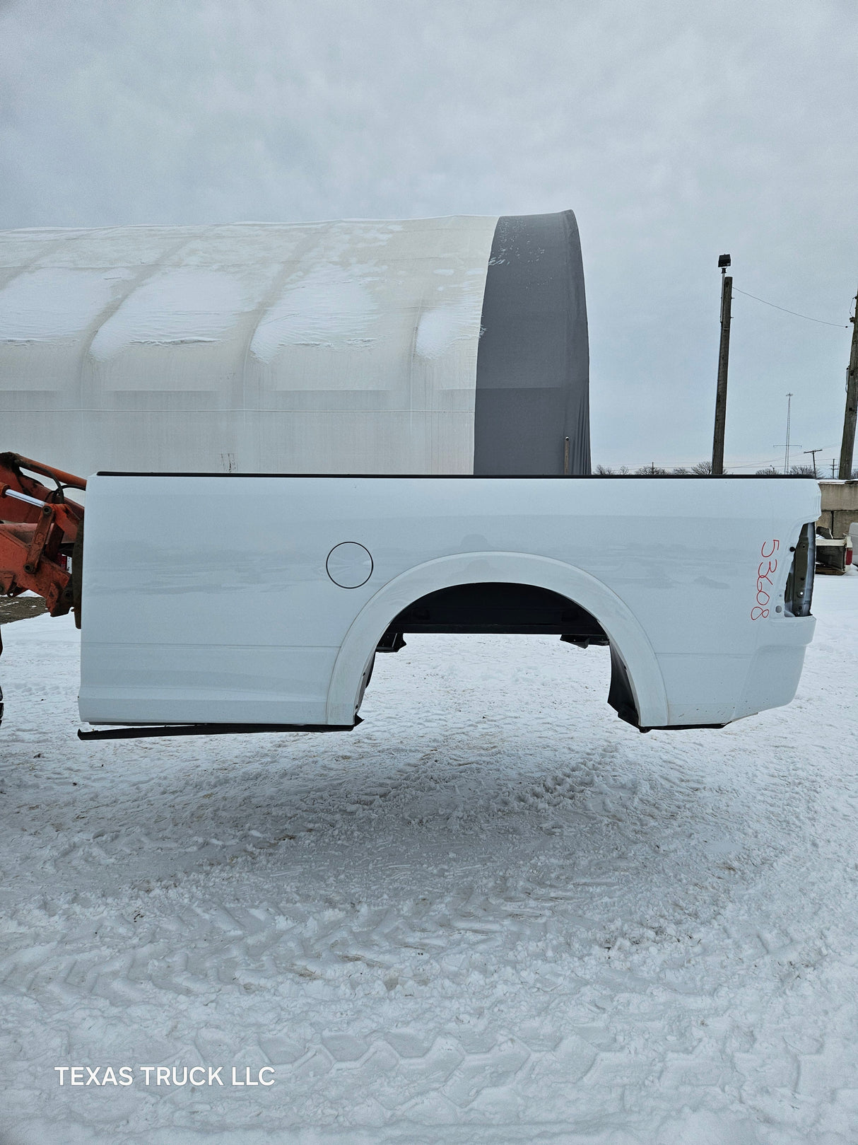 2019-2025 Dodge Ram 2500 3500 5th Gen 8' Long Truck Bed - White