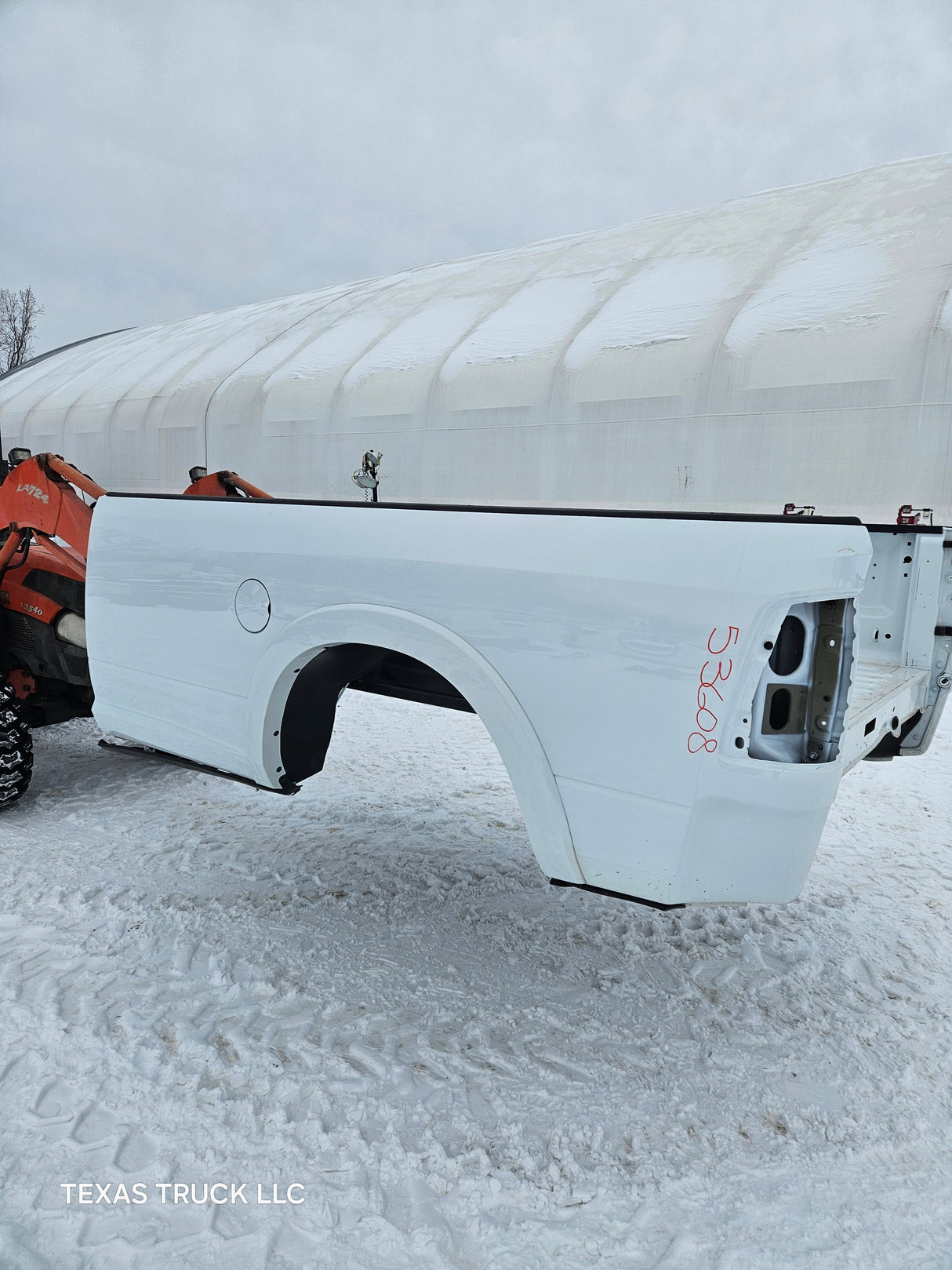 2019-2025 Dodge Ram 2500 3500 5th Gen 8' Long Truck Bed - White