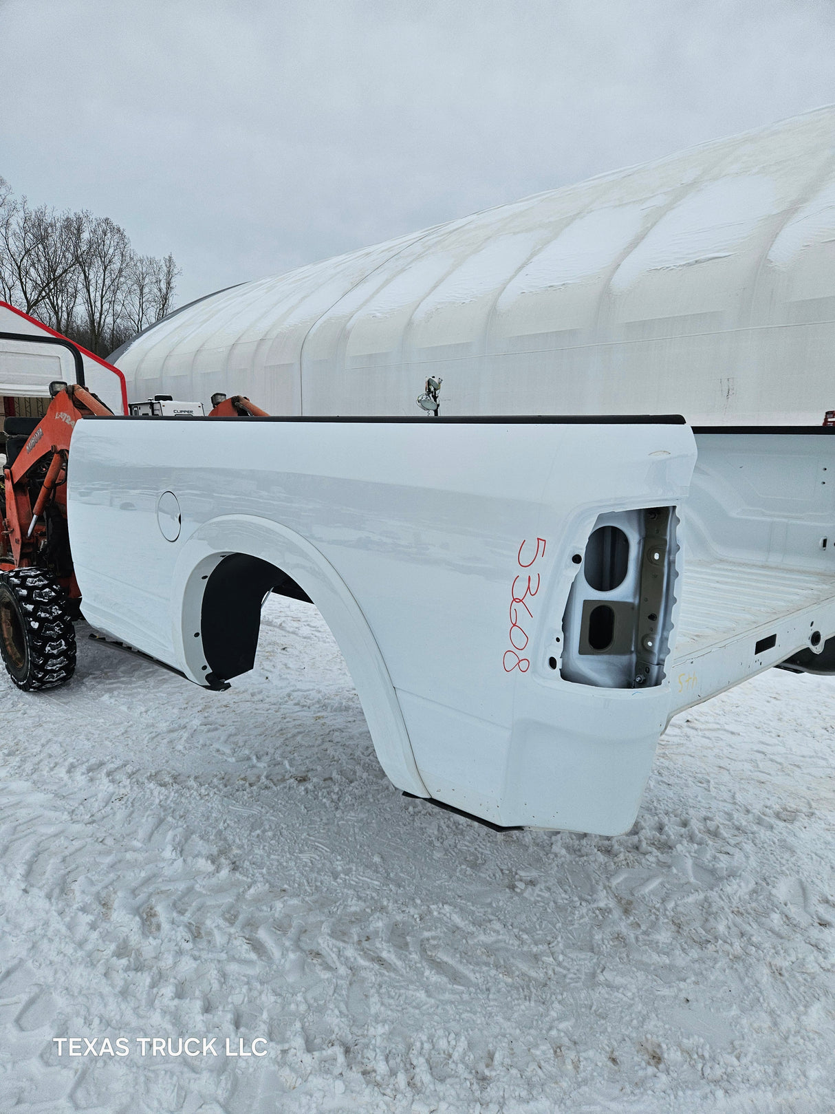 2019-2025 Dodge Ram 2500 3500 5th Gen 8' Long Truck Bed - White