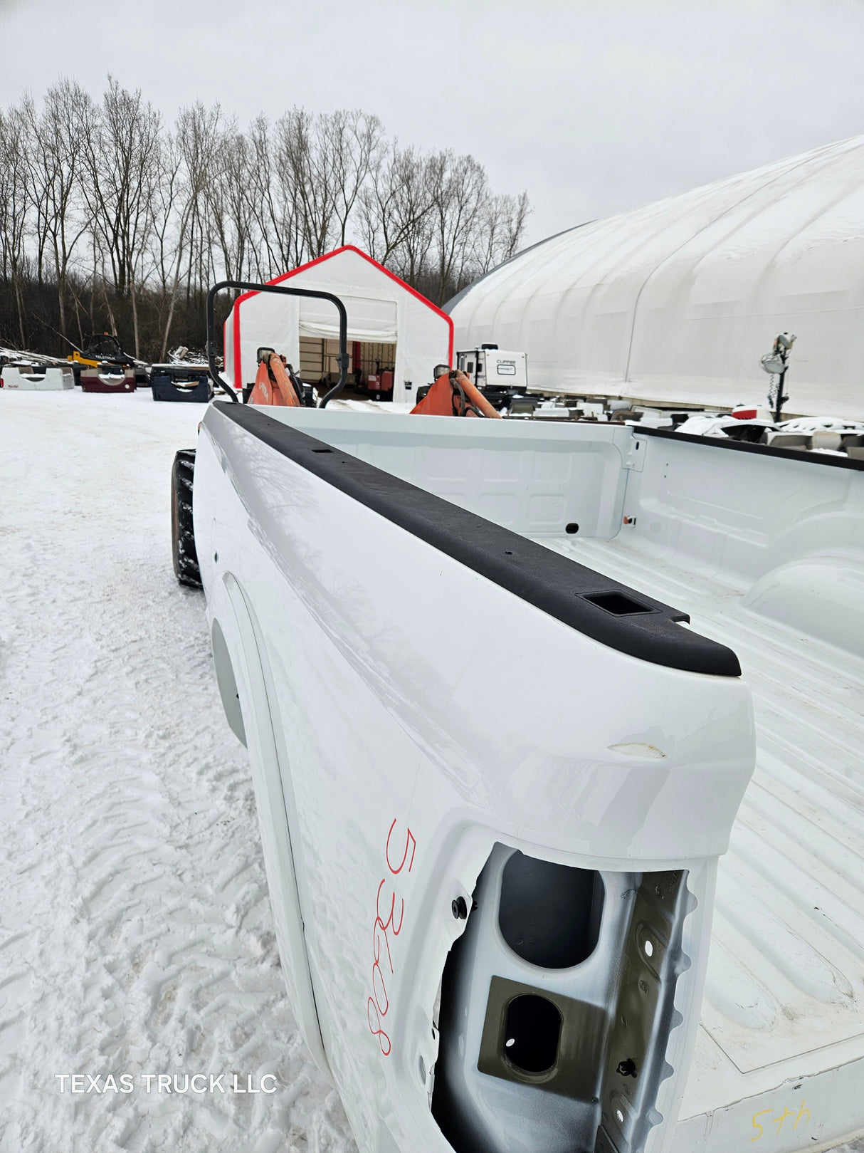 2019-2025 Dodge Ram 2500 3500 5th Gen 8' Long Truck Bed - White