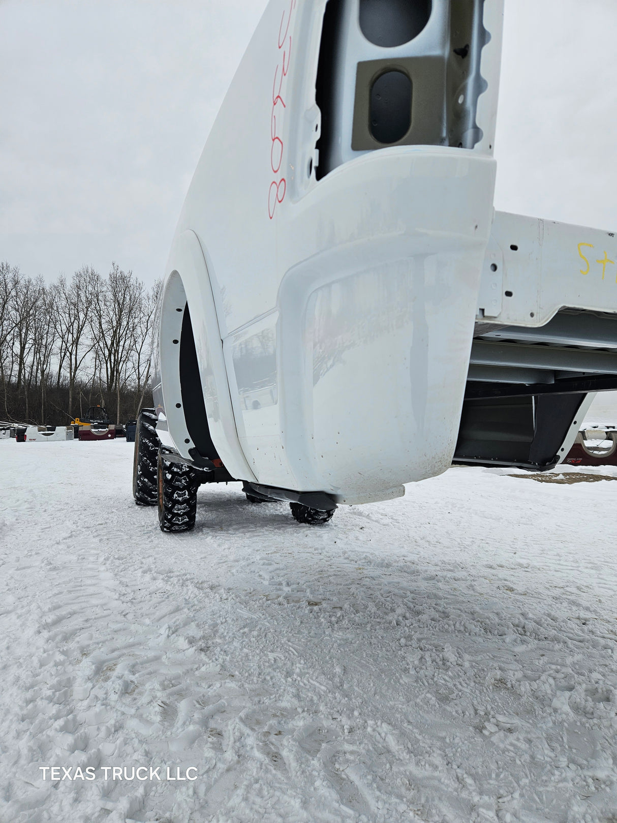 2019-2025 Dodge Ram 2500 3500 5th Gen 8' Long Truck Bed - White