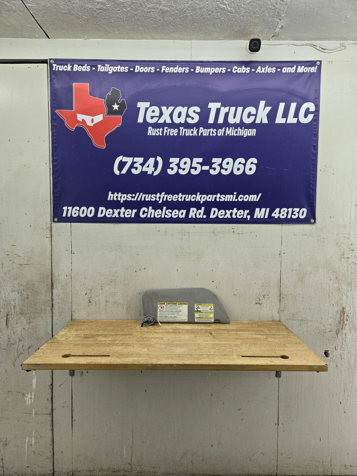 2002-2007 Ford Excursion / Super Duty Driver Side Sun Visor With Light F250 F350 F450 F550 LH