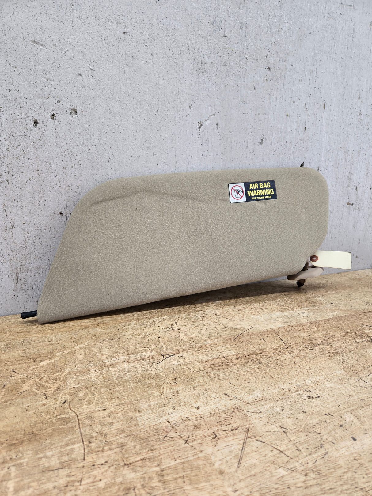 1999-2001 Ford Excursion / Super Duty Passenger Side Sun Visor With Light F250 F350 F450 F550 RH