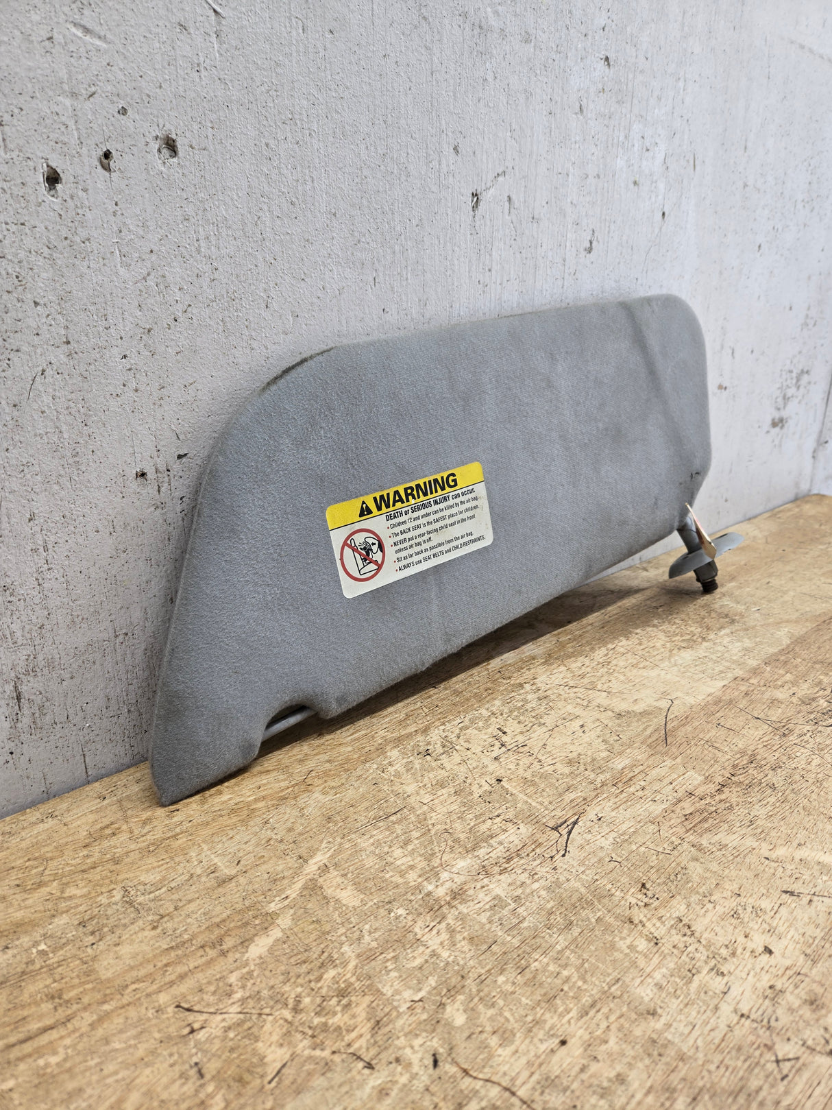 2002-2007 Ford Excursion / Super Duty Passenger Side Sun Visor W/O Light F250 F350 F450 F550 RH