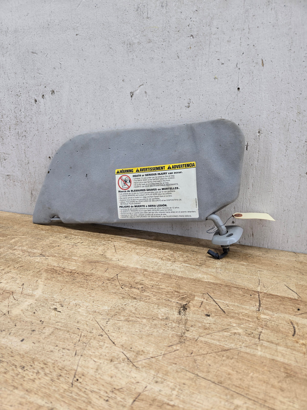 2002-2007 Ford Excursion / Super Duty Passenger Side Sun Visor With Light F250 F350 F450 F550 RH