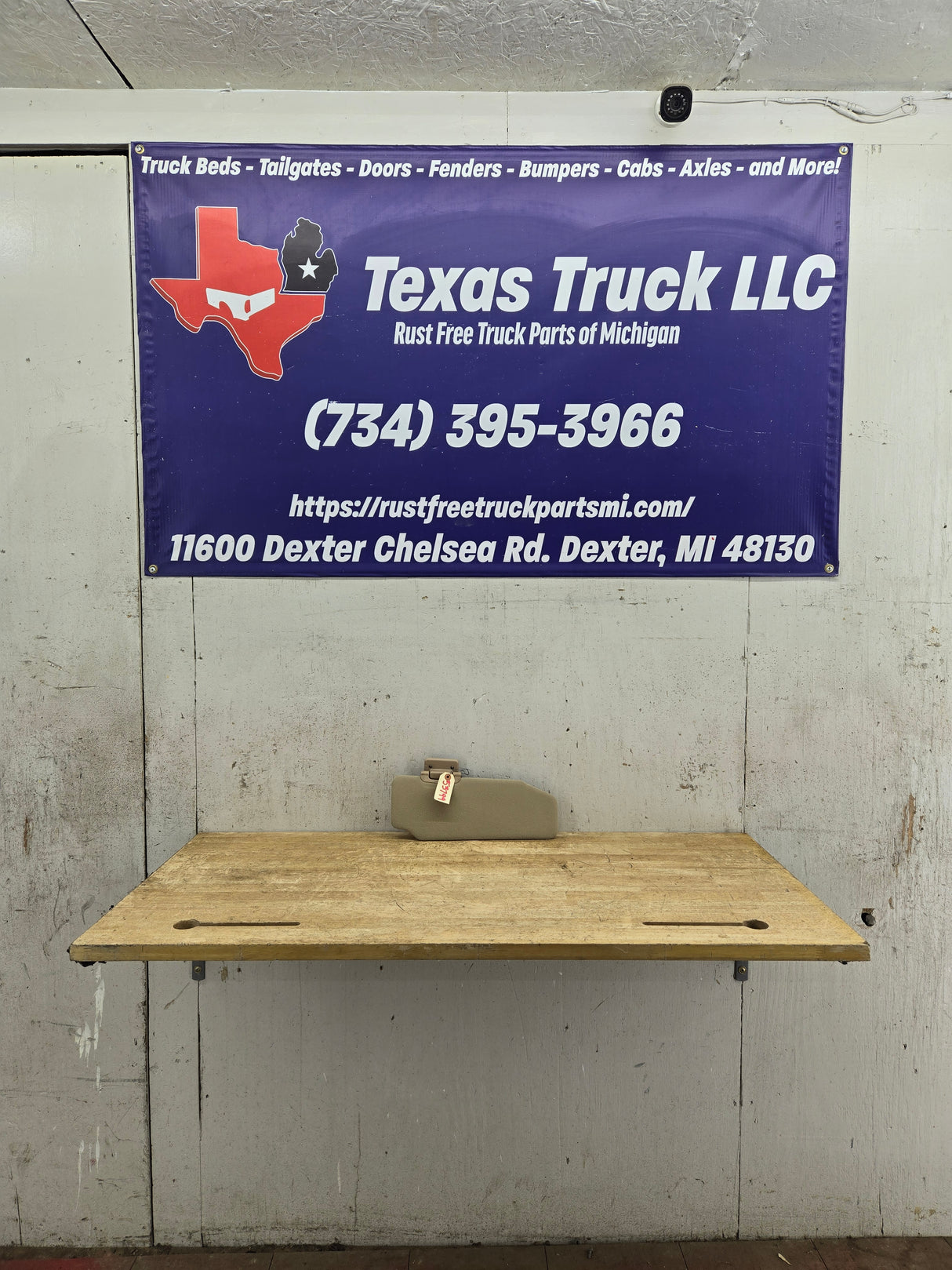 2002-2005 Ford Excursion Passenger Dual Side Sun Visor RH