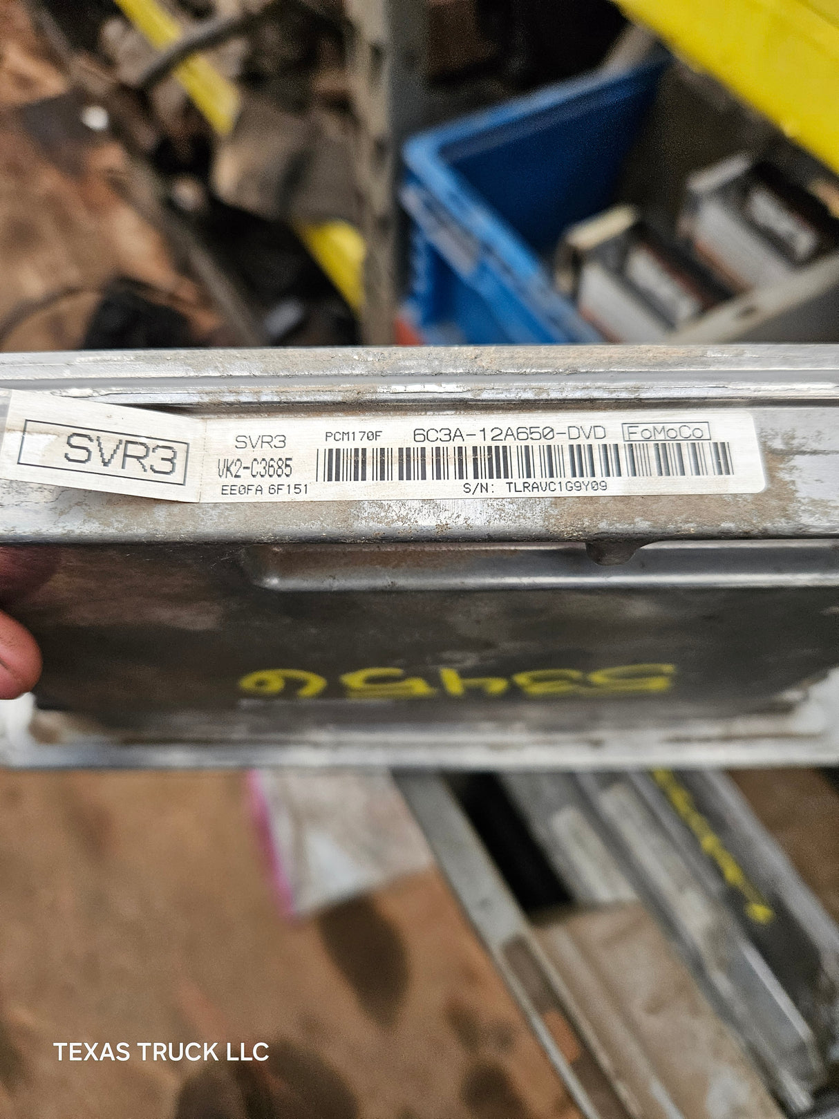 2005-2007 Ford F250 F350 5.4L PCM SVR3 / 6C3A-12A650-DVD