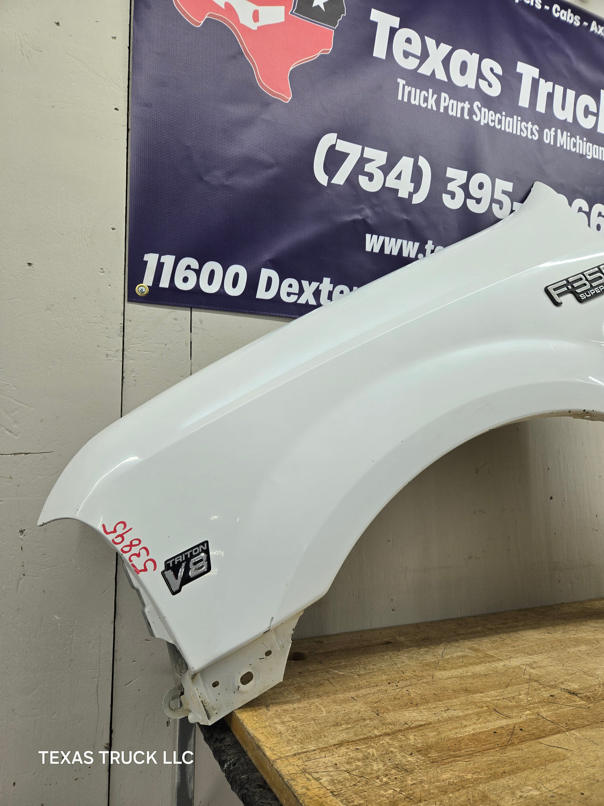 1999-2007 Ford Super Duty LH Driver Side Front Fender F250 F350 F450 F550 Excursion