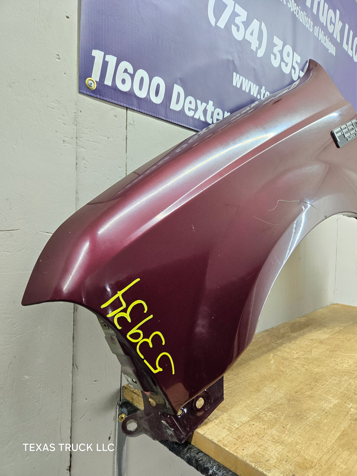 1999-2007 Ford Super Duty LH Driver Side Front Fender F250 F350 F450 F550 Excursion