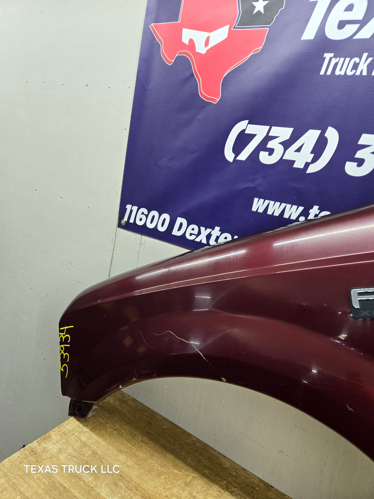 1999-2007 Ford Super Duty LH Driver Side Front Fender F250 F350 F450 F550 Excursion