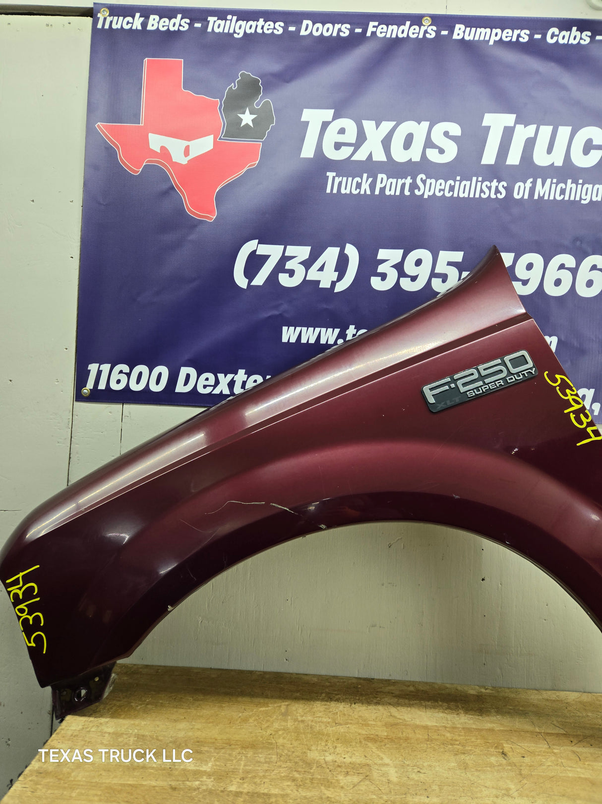 1999-2007 Ford Super Duty LH Driver Side Front Fender F250 F350 F450 F550 Excursion