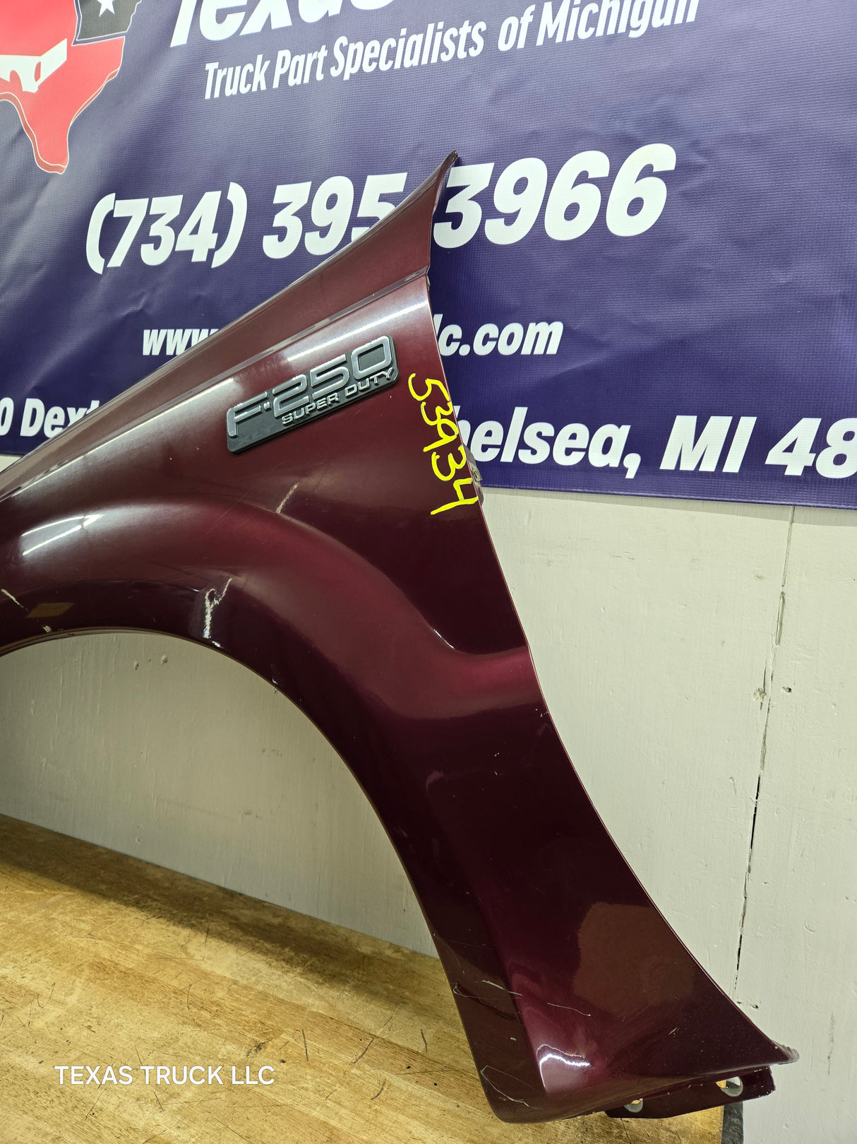 1999-2007 Ford Super Duty LH Driver Side Front Fender F250 F350 F450 F550 Excursion