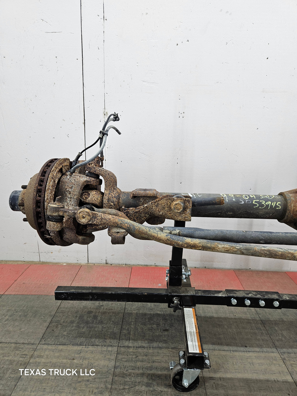 1999-2004 Ford Super Duty F250 F350 SRW Front Axle 4.10 Gear Ratio