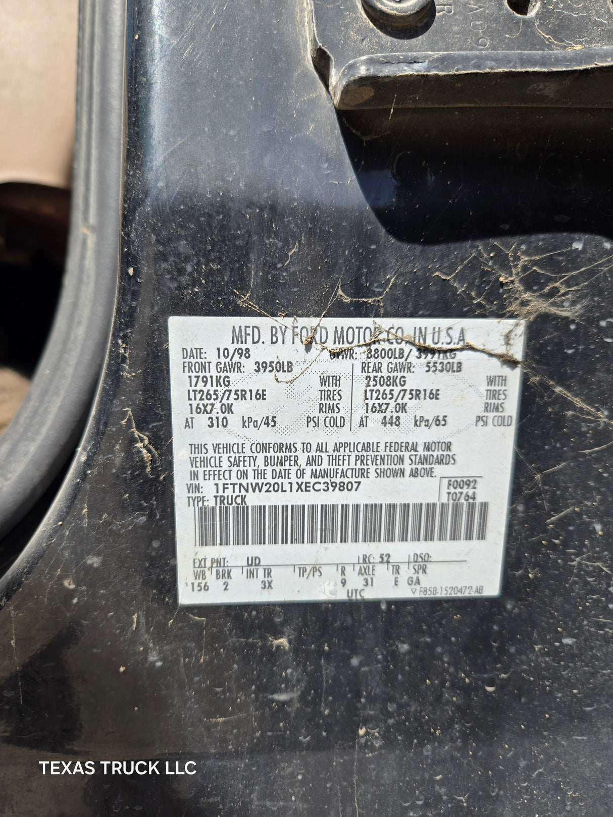 1999-2007 Ford Super Duty F250 F350 F450 F550 4 Door Crew Cab