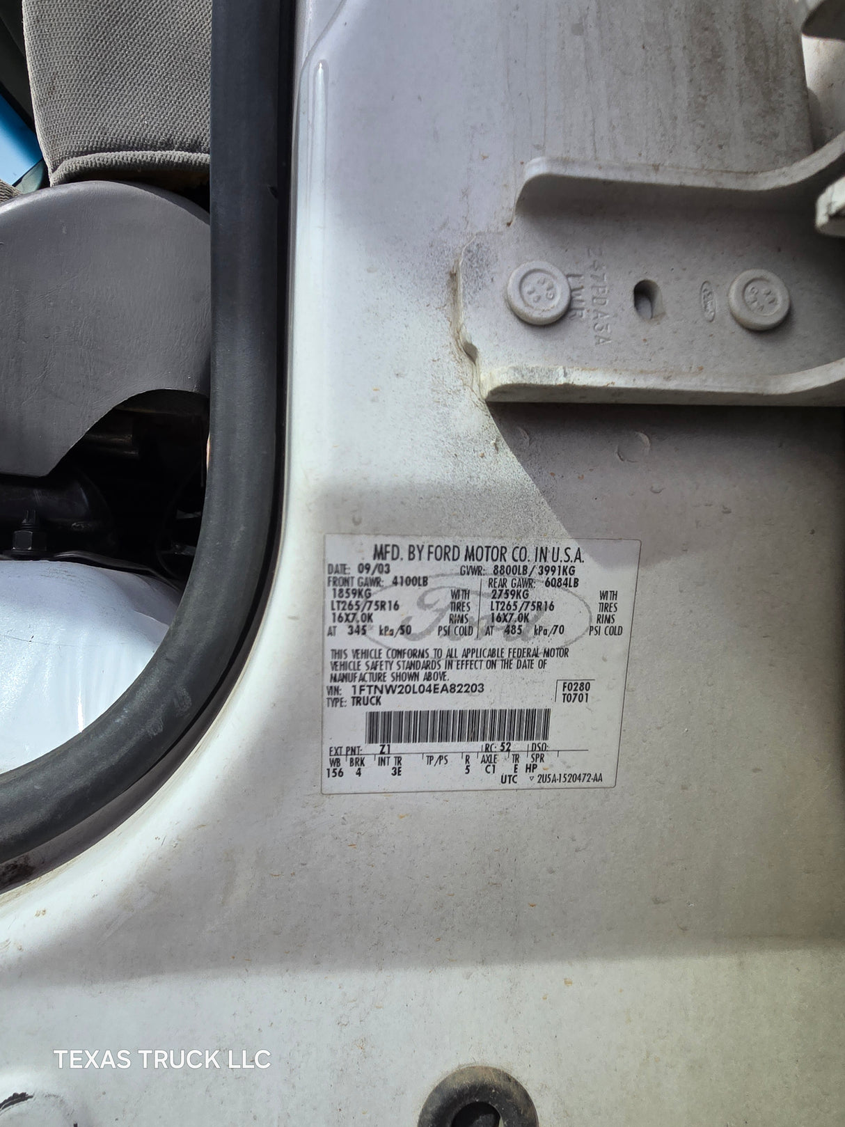 1999-2007 Ford Super Duty F250 F350 F450 F550 4 Door Crew Cab