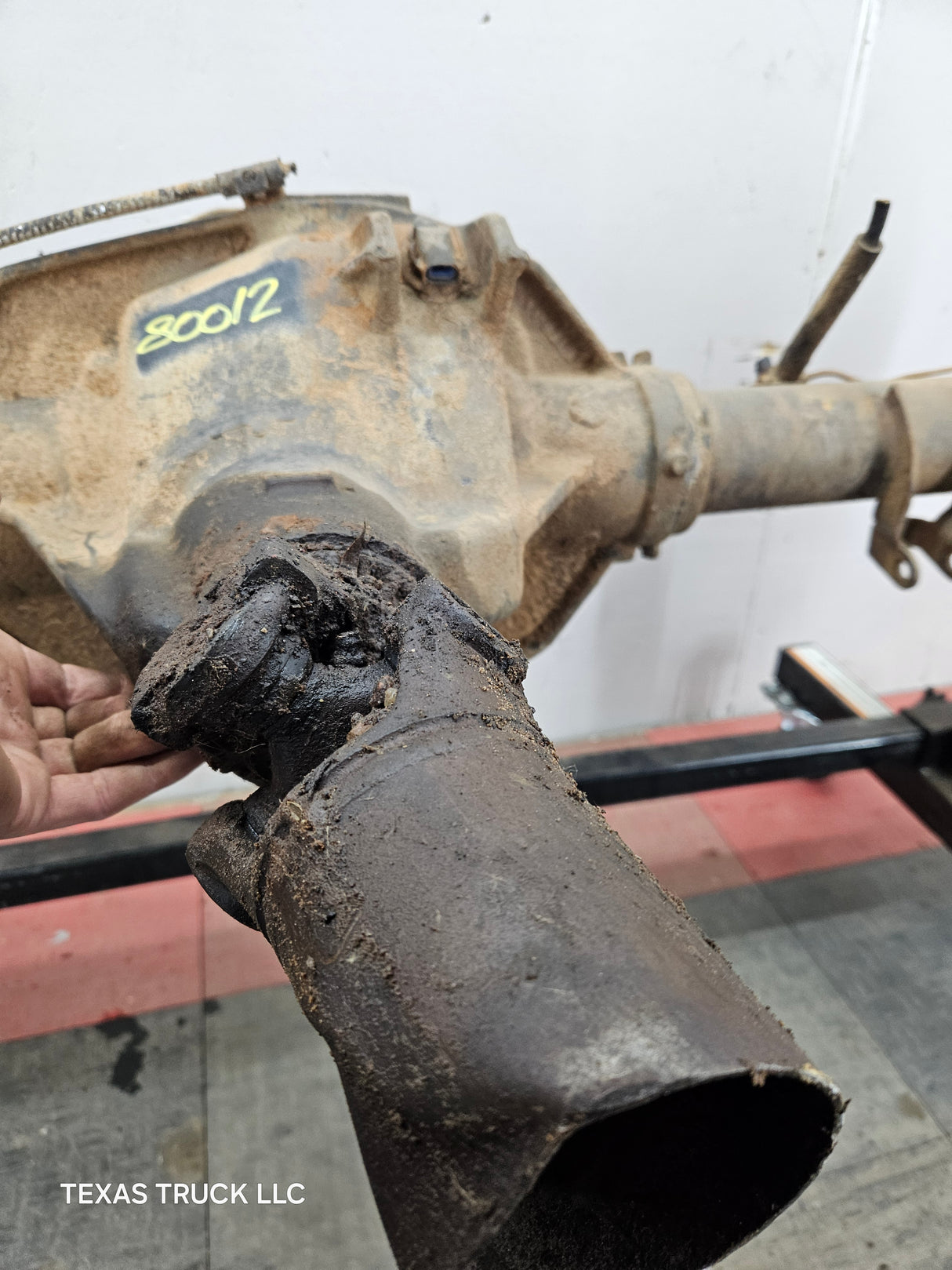 1987-1997 Ford F250 Semi Floating 3.55 Rear Axle SRW