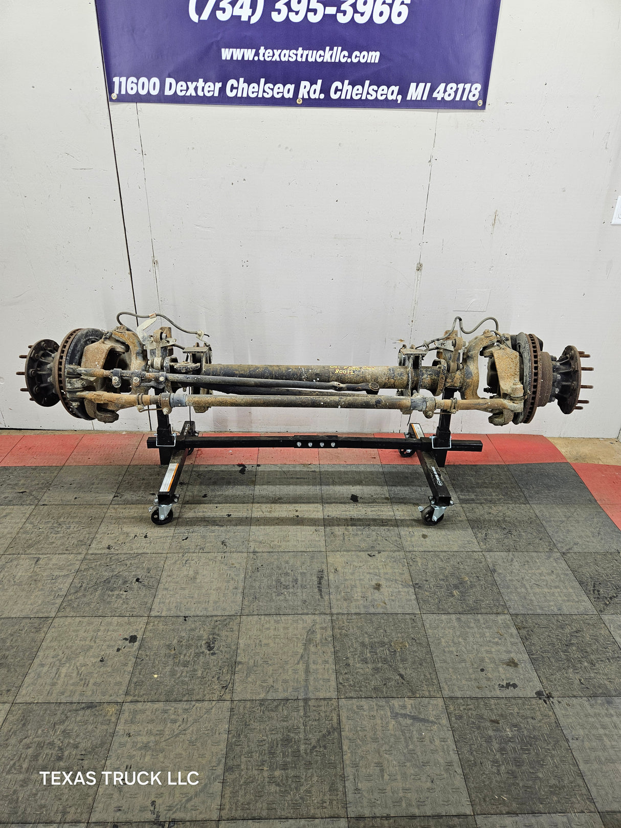 2005-2010 Ford Super Duty F450 F550 FRONT Axle 2wd