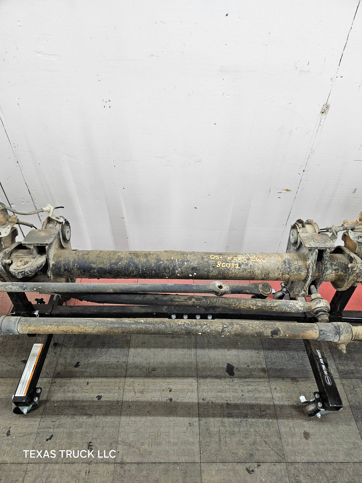 2005-2010 Ford Super Duty F450 F550 FRONT Axle 2wd