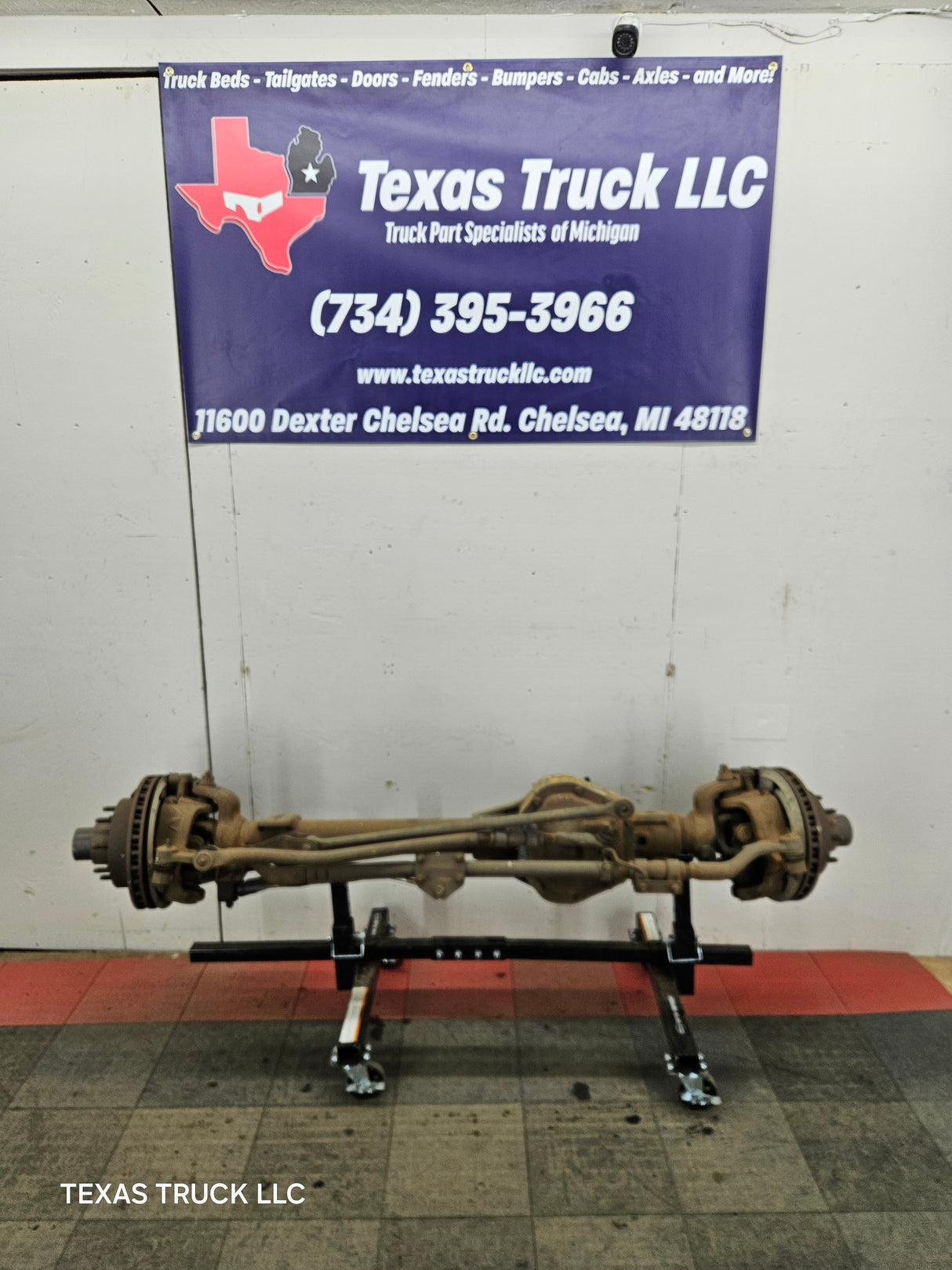 1999-2004 Ford Super Duty F250 F350 SRW Front Axle 3.73 Gear Ratio
