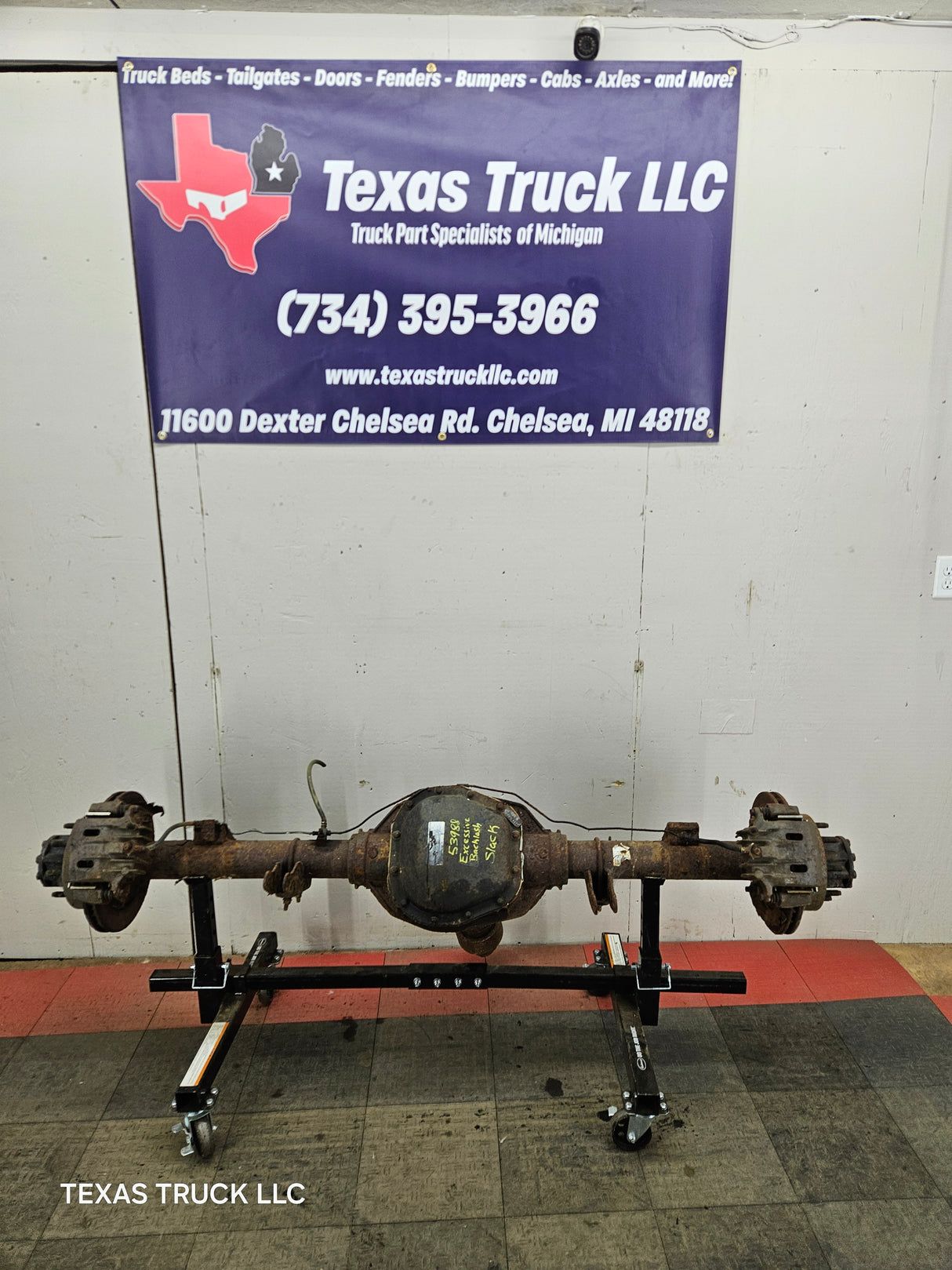 1999-2001 Ford Super Duty F250 F350 SRW Rear Axle - Part Out