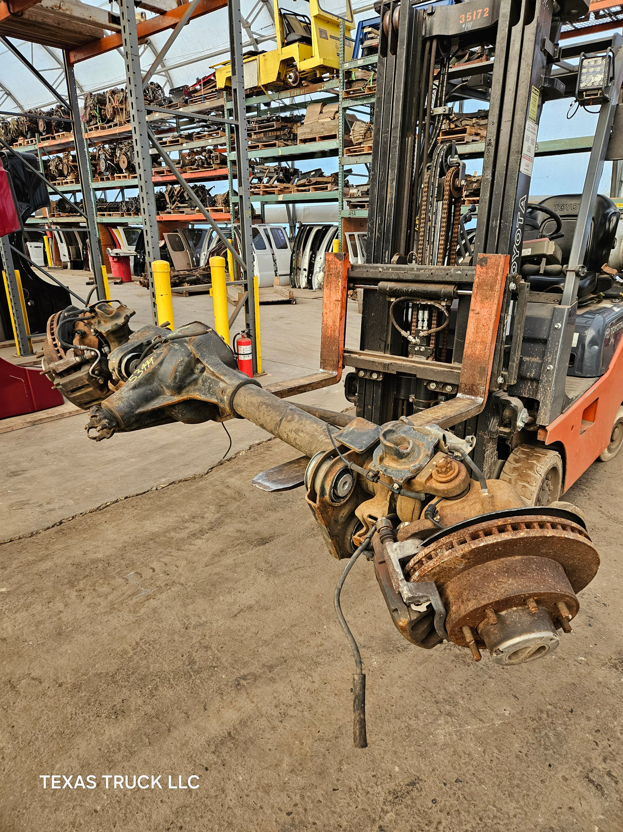 2005-2010 Ford Super Duty F250 F350 FRONT Axle 3.73 SRW 128k Miles