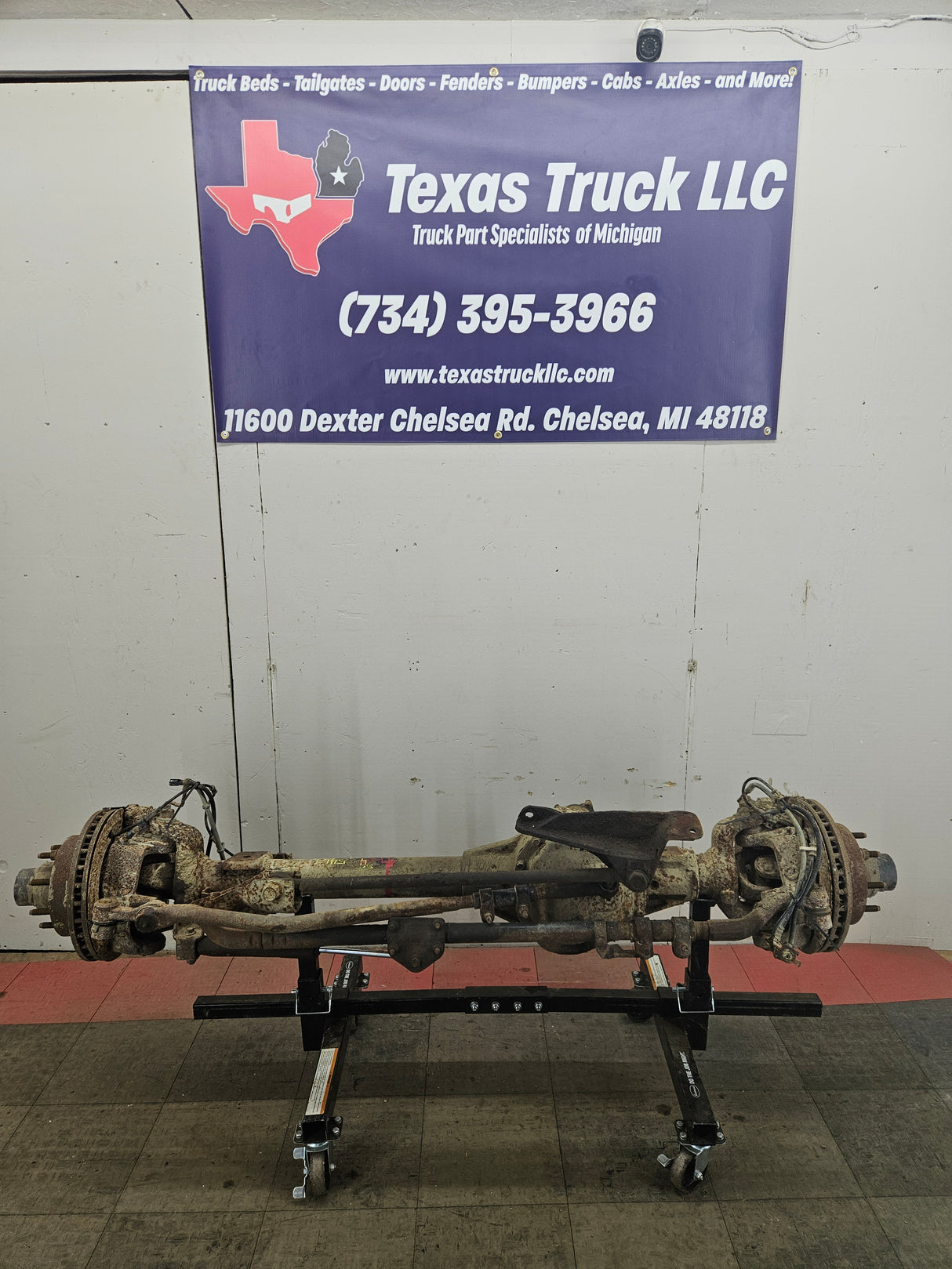 1999-2004 Ford Super Duty F250 F350 SRW Front Axle 3.73 Gear Ratio